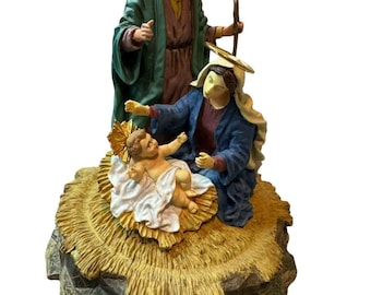 A King Is Born Gianni Benvenuti Limited Edition Franklin Mint Christmas Nativity
