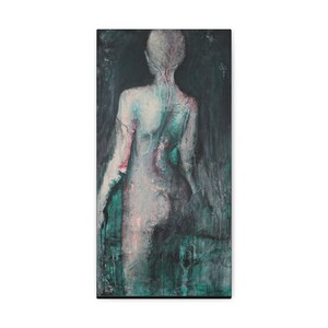 The Witness Original Artwork Print Canvas Gallery Wrap, Wall Decor, Contemporary Art