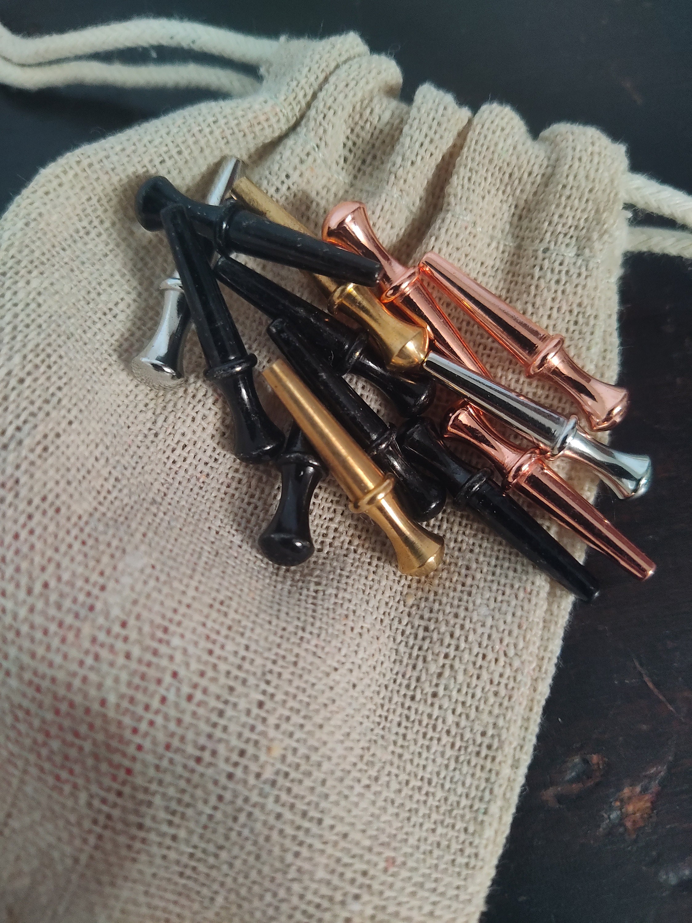 200 Cribbage Pegs Metal Replacement Bulk Cribbage Pegs 1/8 Inch Holes