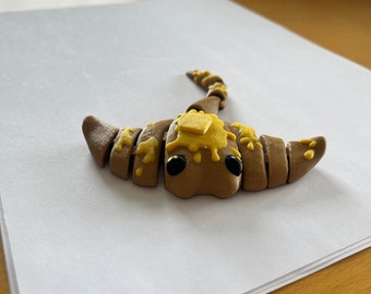 3D printed Stingray Pancake Flapjacks Fidget Toy Sensory Toy