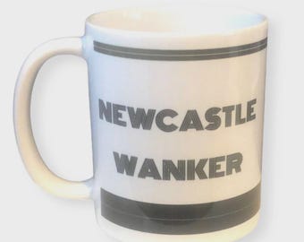Taza para aficionados del Newcastle – Idea de regalo divertida para amantes del fútbol, 325 ml