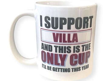 Villa Mug: Funny Football Fan Gift