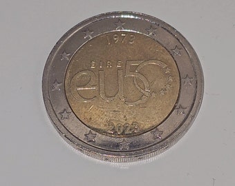 Ireland - 2 Euro Commemorative 2023 50 Years Membership in the EU - UNC