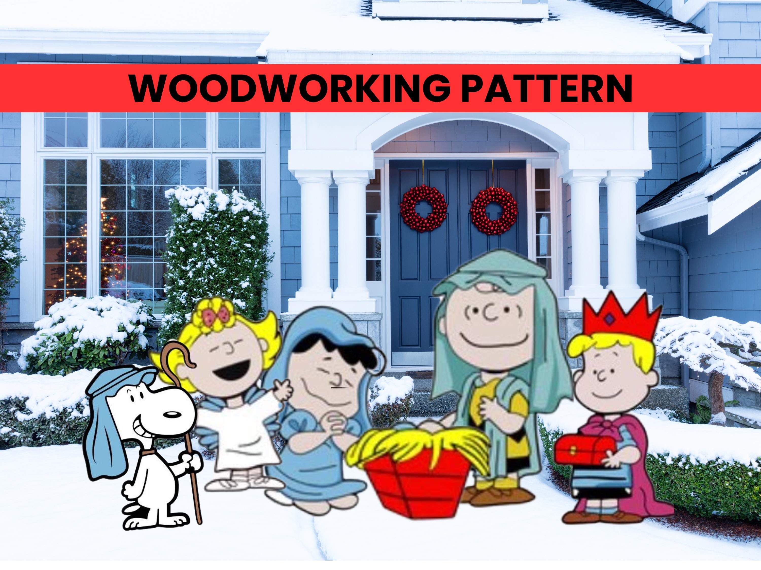 Peanuts Christmas Scene - Etsy, image size:3000x2250