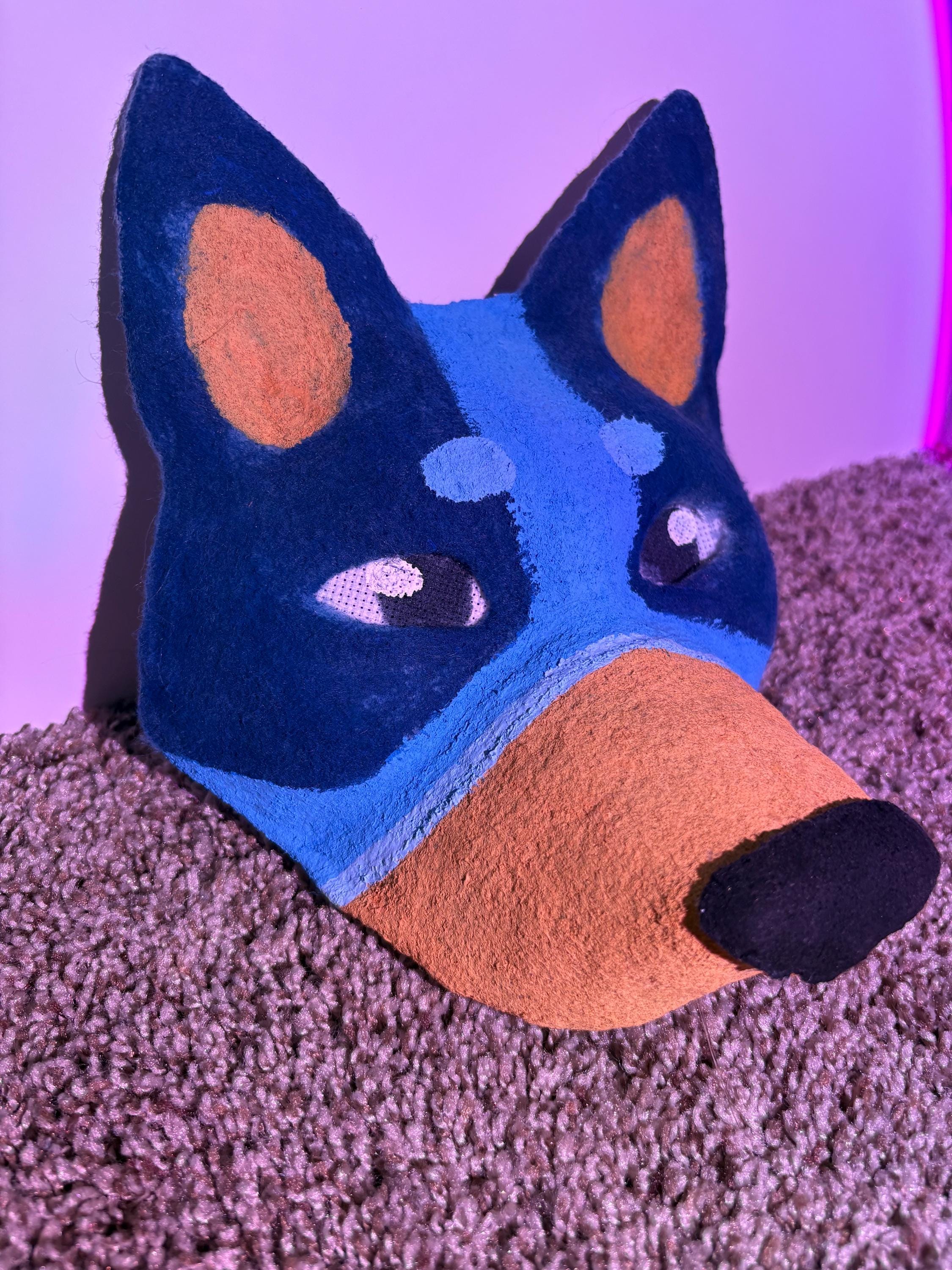 Bluey Therian Mask ! - Etsy