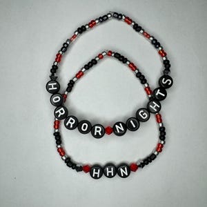 Halloween Horror Nights Beaded Bracelets | HHN - Horror Nights - Halloween - Universal