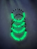 Disney Halloween Glow in the Dark Beaded Bracelets | Foolish Mortal - Hocus Pocus - Boo to You - This is Halloween - Disney World