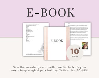 E-book Thrifty Magic: A Comprehensive Guide to Saving Money on Your Paris Theme Park Adventure"