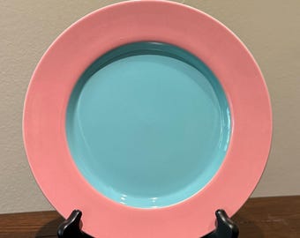 Lindt Stymeist Colorways 9" Plate (Pink/Turquoise)