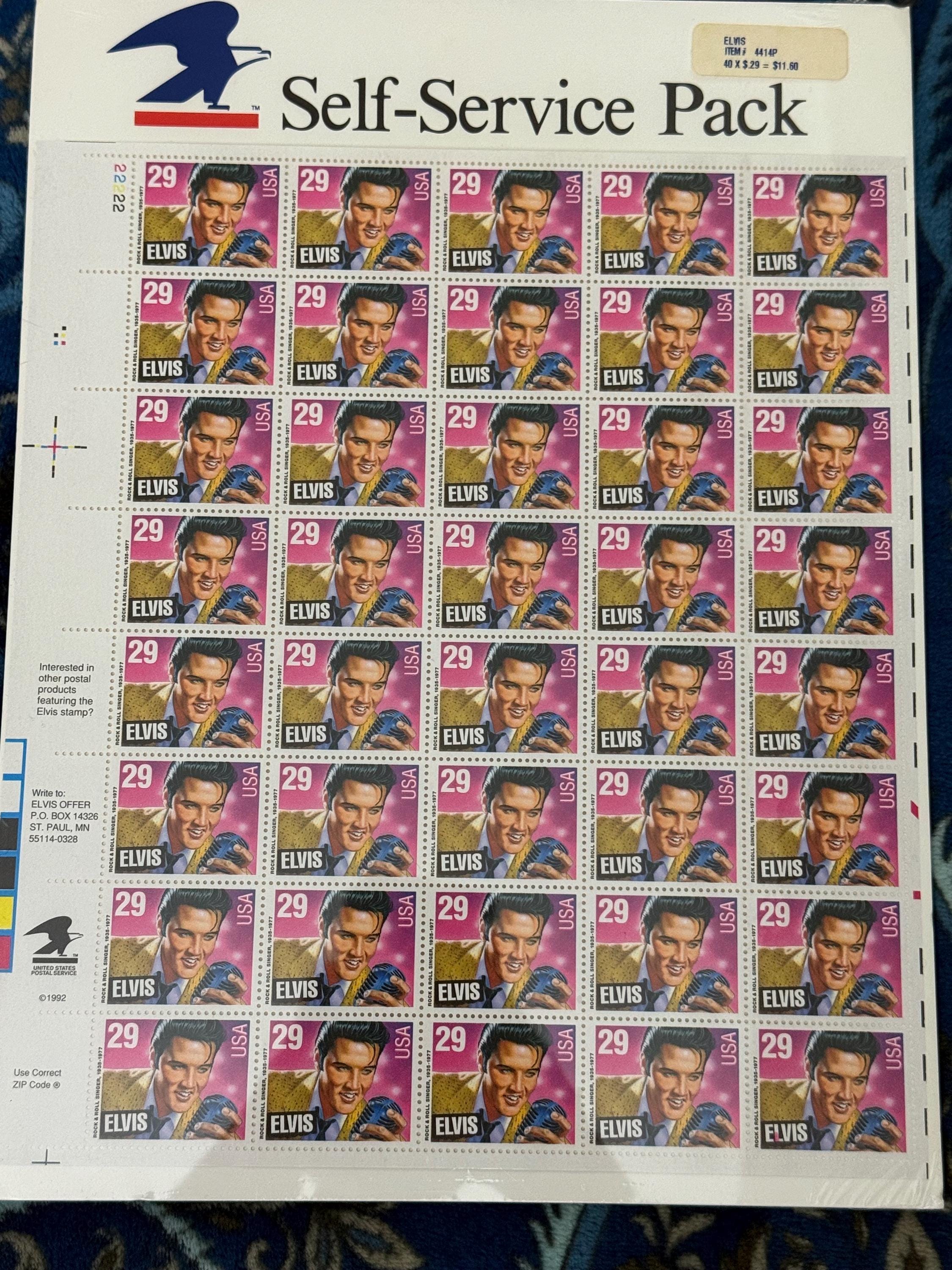 Elvis Presley Collectable Stamps - Etsy