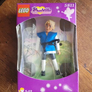LEGO Belville 5811 Prince Figure New Sealed 1999 Rare Vintage Set Collectible Fairy Tale Minifigure Castle Theme