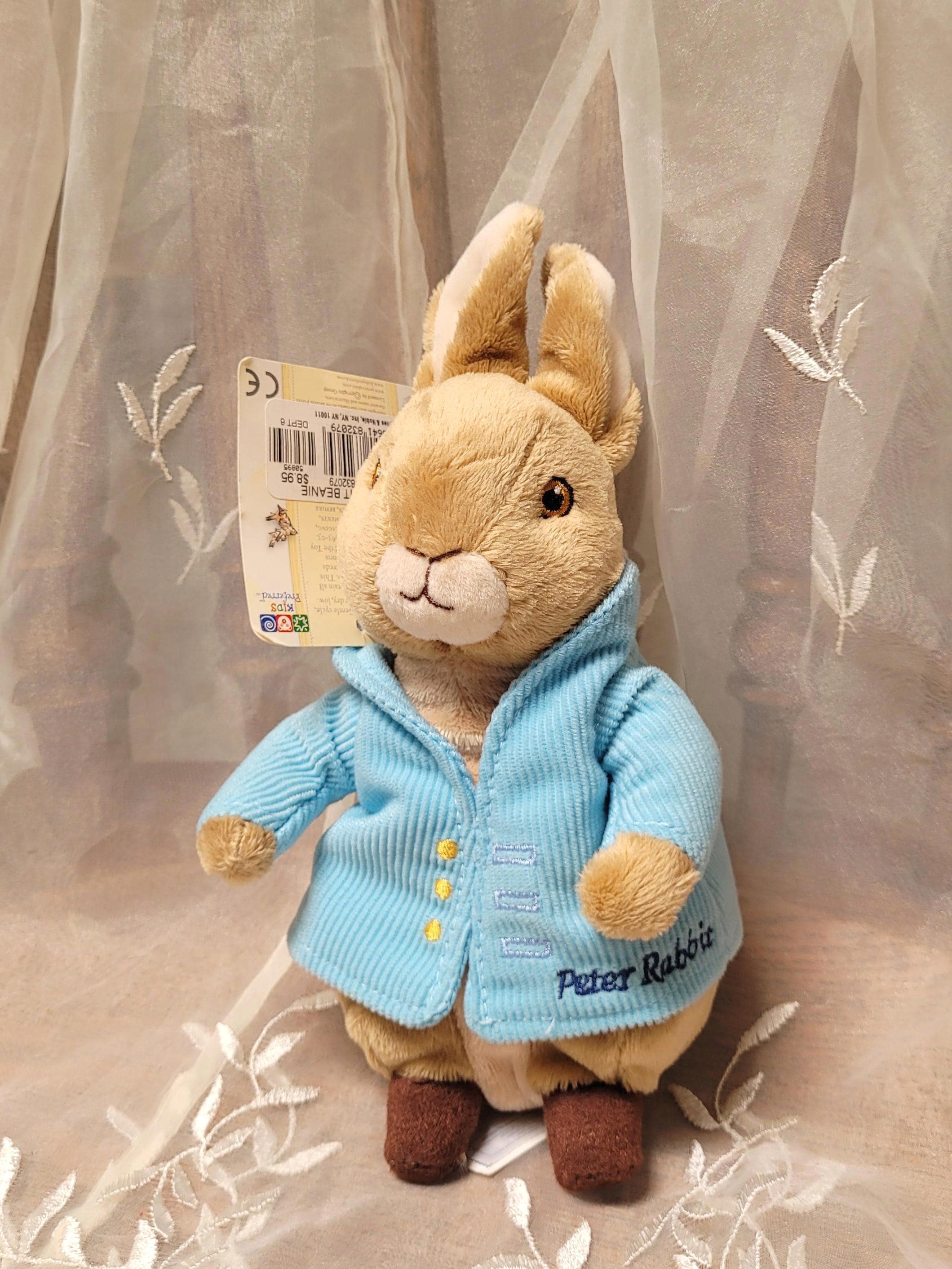 Peter Rabbit Beatrix Potter Canvas Backpack Bag The Toy Works USA. Vintage 1993 Amazon.com: Beatrix Potter Peter Rabbit Jack-in-The-Box  main image 2