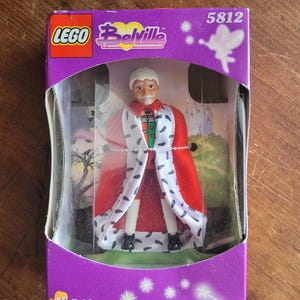 LEGO Belville 5812 King Figure New Sealed 1999 Rare Vintage Castle Theme Collectible Minifigure Royal Toy