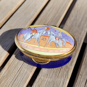Staffordshire Enamel Box - Etsy Canada