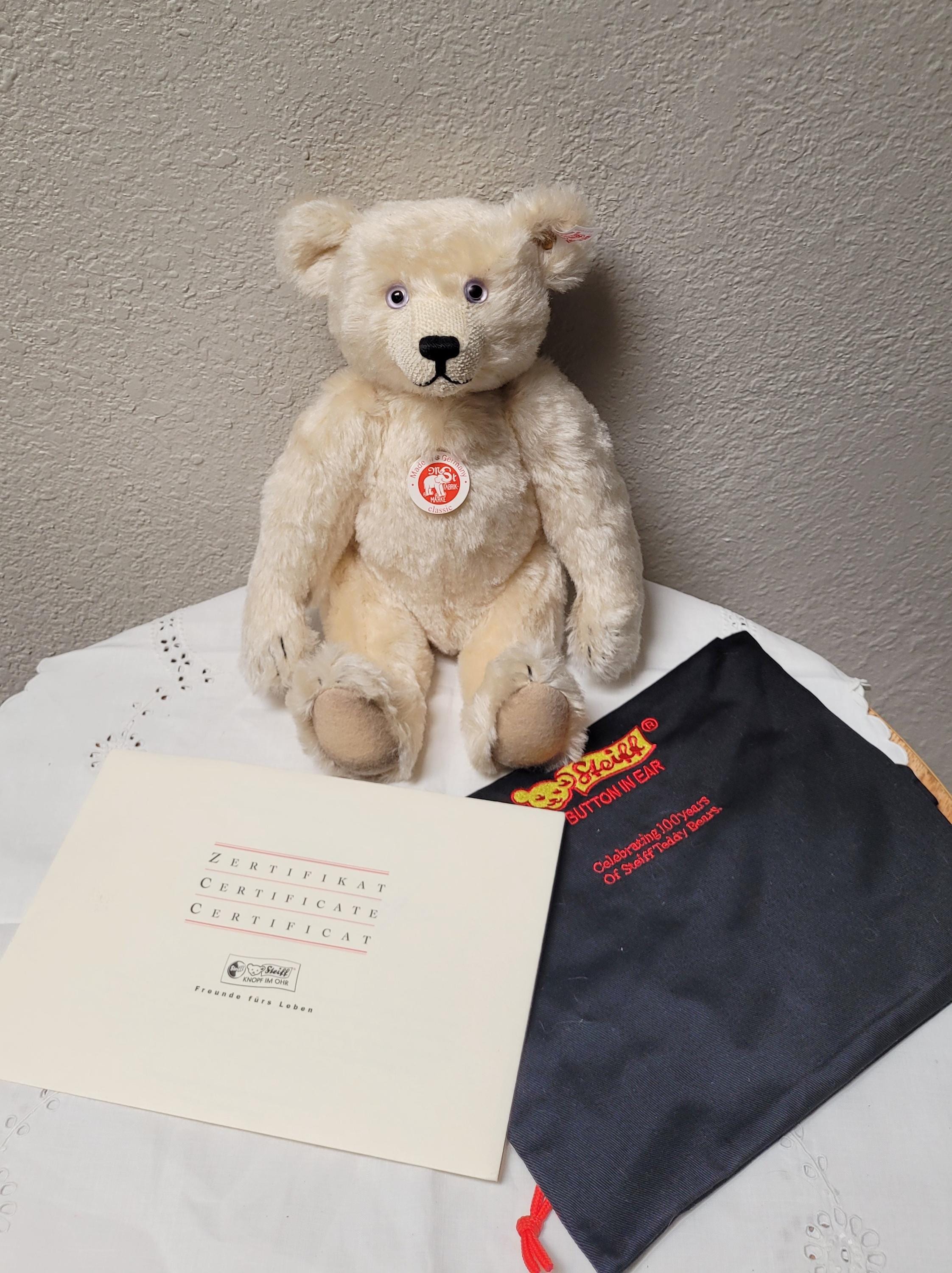 Steiff Bear Limited Edition - Etsy