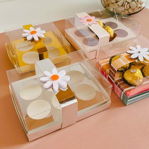 Acetate Pack Box Template, Editable Chocolate Box Template, Studio SVG Box, Chocolate Box, Favor Box for Cricut and Silhouette