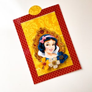 Invito a scorrimento, modello di invito a scorrimento, file di taglio Silhouette Studio, festa della principessa, modello di invito della principessa immagine 4