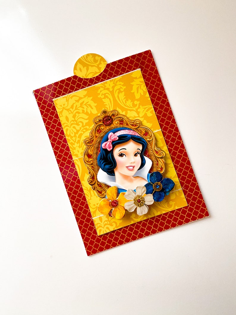 Invito a scorrimento, modello di invito a scorrimento, file di taglio Silhouette Studio, festa della principessa, modello di invito della principessa immagine 4