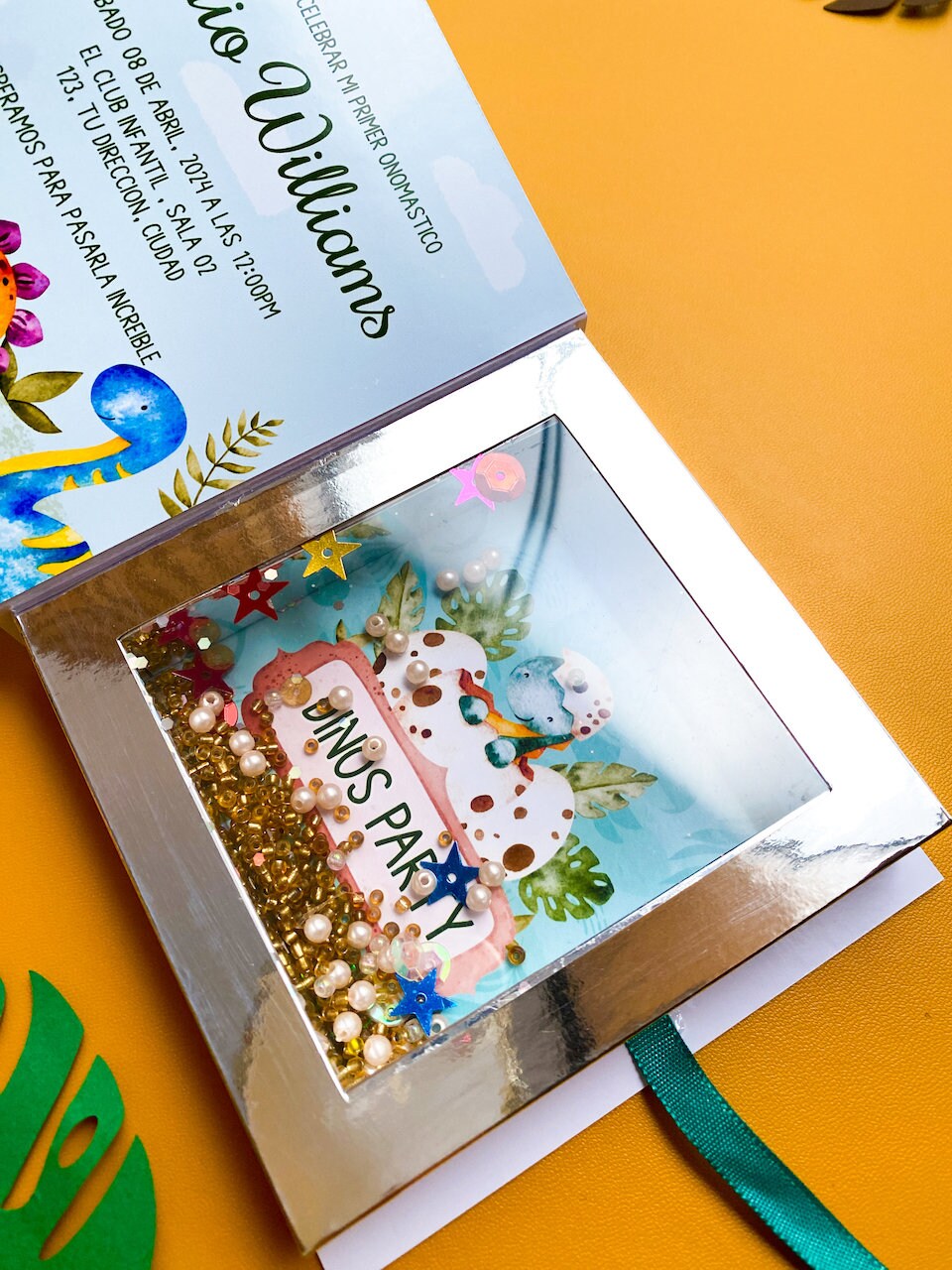Book-style Acetate Invitation, Book-style Invitation Template, CUT FILE ...