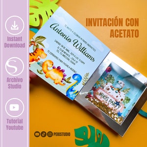 Einladung im Buchstil aus Acetat, Einladungsvorlage im Buchstil, Silhouette Studio CUTTING FILE