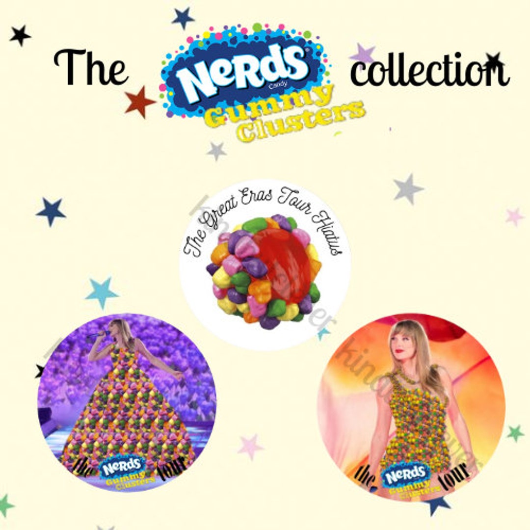 The Nerds Gummy Clusters Collection TS Sticker or Pin - Etsy