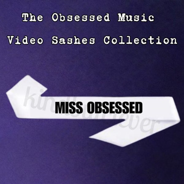 Obsessed Music Video OR Sashes