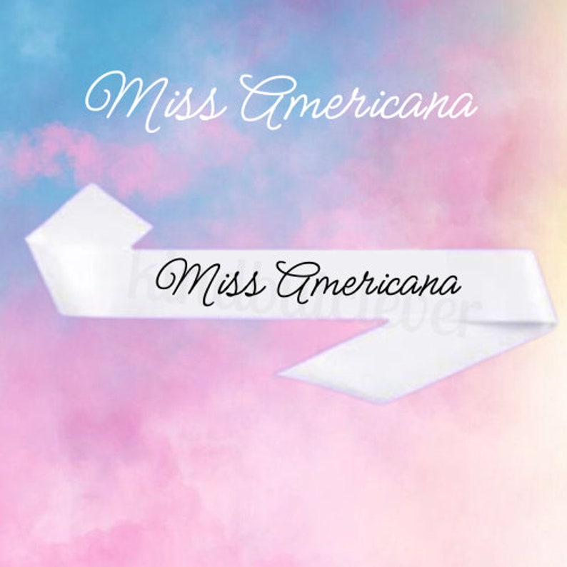 Fajas a juego de Miss Americana y The Heartbreak Prince TS Miss Americana