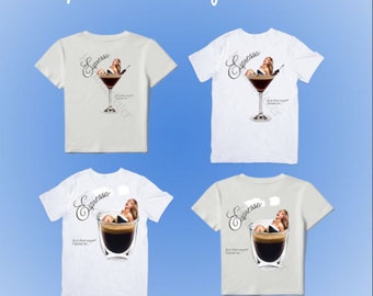 Espresso SC T-Shirt or Crop Top