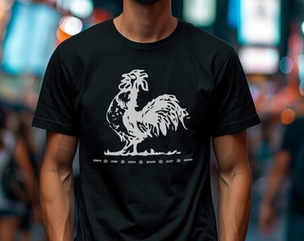 Chinese New Year Rooster Shirt, Chinese New Year Shirt, Rooster Shirt, Chinese Zodiac Shirt