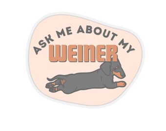 Weiner Dog Sticker