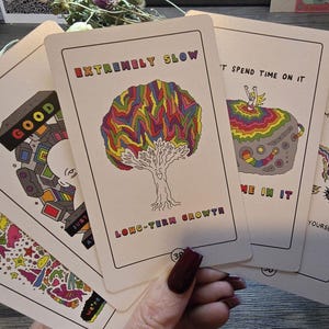 Rainbow Brainskull Oracle, Eclectic Oracle Deck, Spiritual Guidance, Halloween  Gift For Her, Divination Tool, Witchy Gift For Her