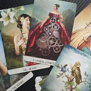 Oracle Of Mystical Moments Tarot Deck - 83 Cards With Bonus Female/Male Versions, Guidebook Included, Catrin Welz Stein, Divination Tools