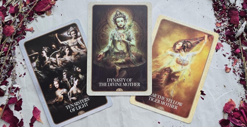Compassion Oracle Card Kuan Yin Oracle Deck by Alana Fairchild - 44 Card Divine Feminine ...