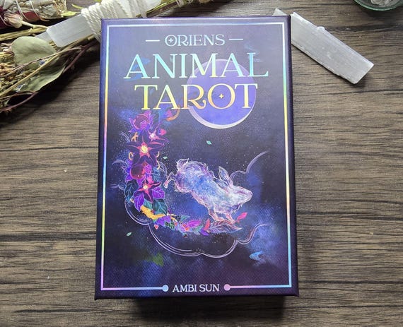Oriens Animal Tarot Deck, 78 Animal Spirits Tarot Cards