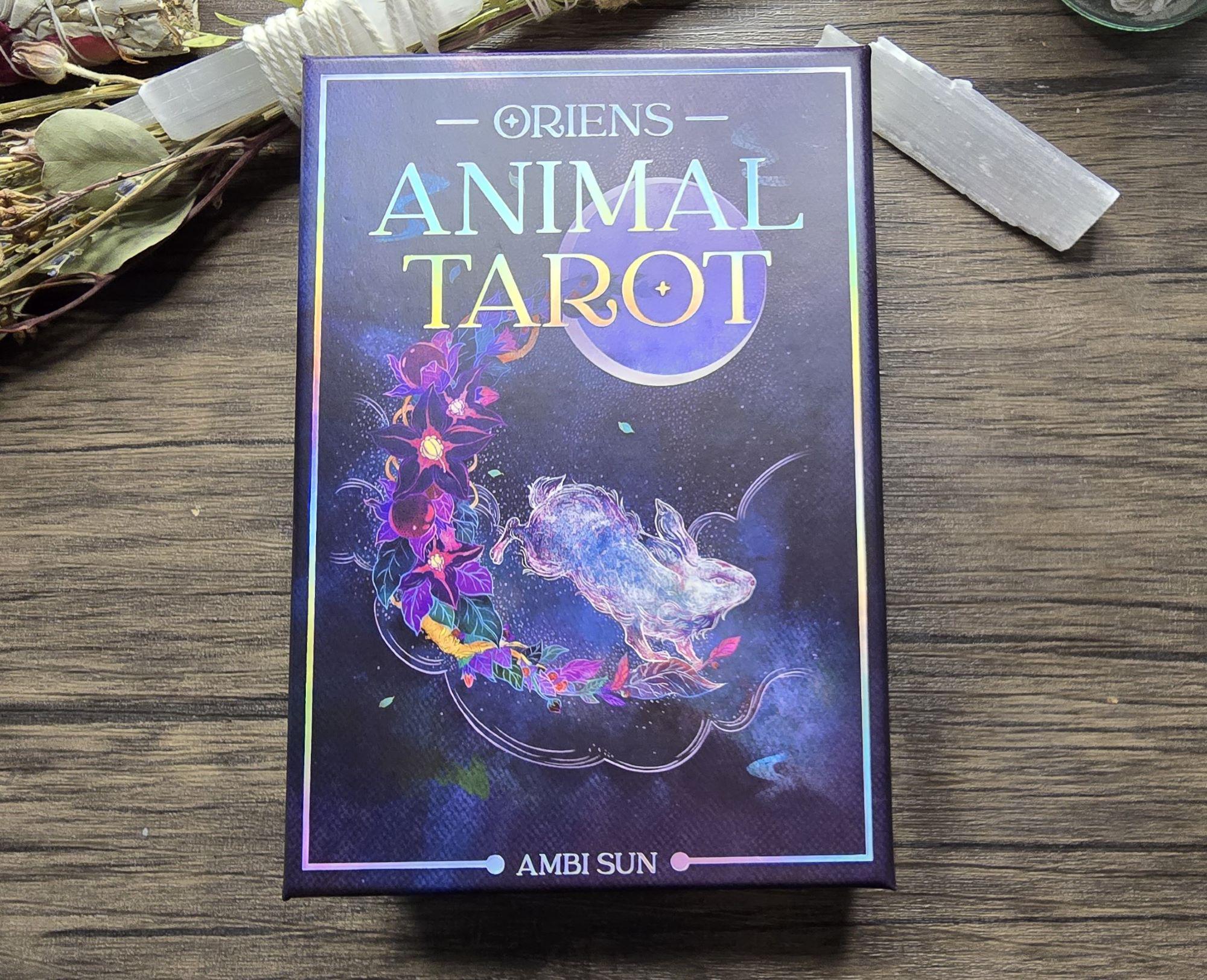 Oriens Animal Tarot Deck, 78 Animal Spirits Tarot Cards