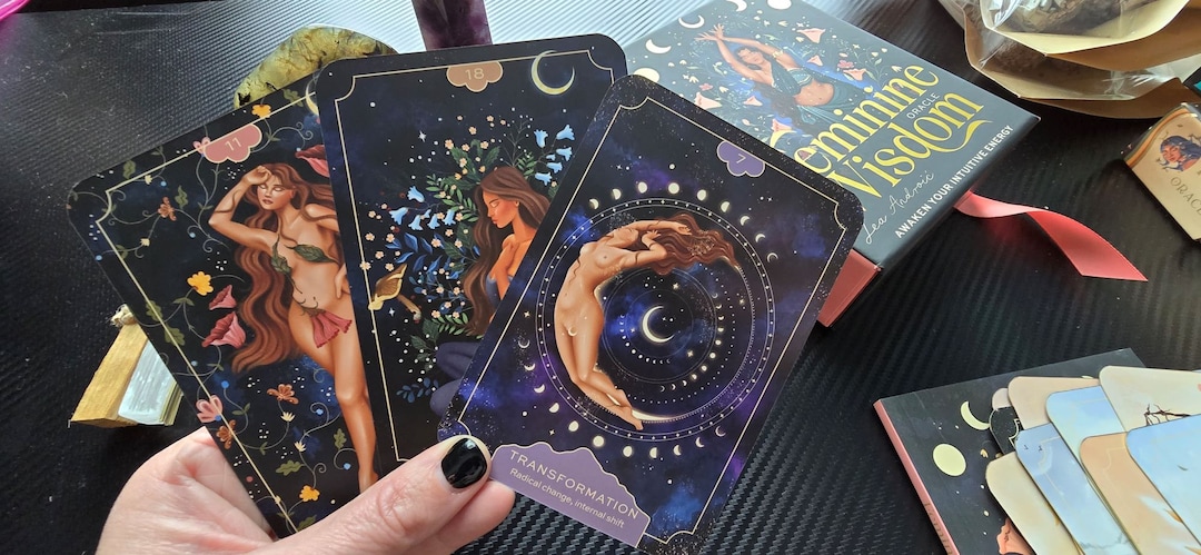 Compassion Oracle Card Feminine Wisdom Oracle Cards, Divine Feminine Oracle Cards, Intuition ...