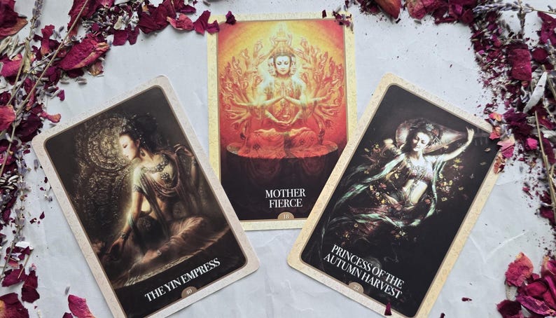 Compassion Oracle Card Kuan Yin Oracle Deck by Alana Fairchild - 44 Card Divine Feminine ...