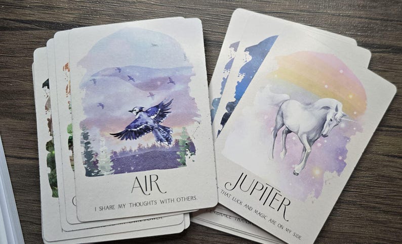 Soul Care Astrology Oracle Deck, 36 Celestial Oracle Cards, Zodiac ...