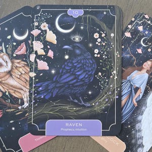 Animal Spirit Oracle, 36 Whimsical Oracle Cards, Deck With Guidebook, Divination Tool, Woodland Oracle, Mystical Oracle,Witchy Gift For Her