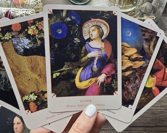 The Mushroom Oracle, Indie Deck, Tarot Deck With Guidebook, Dark Aesthetic Tarot, Botanical Illustrations, Divine Guidance, Herbal Oracle