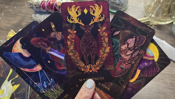 Oriens Animal Tarot Deck, 78 Animal Spirits Tarot Cards