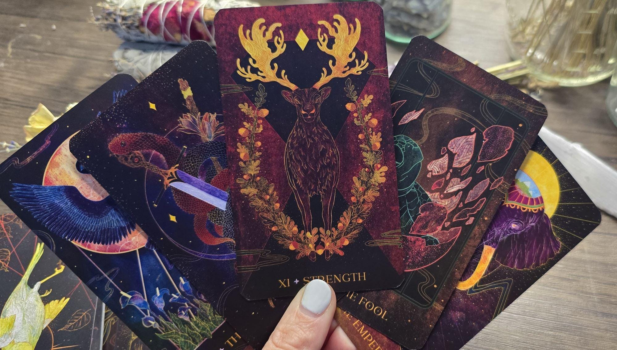 Oriens Animal Tarot Pocket Edition by Ambi Sun