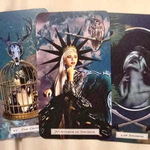 Das kosmische Samen-Tarot, spirituelles Werkzeug, Kulturelles Tarot, Wahrsage-Werkzeug, magisches Geschenk für sie, Dark Academia ~ Deck mit Ratgeber