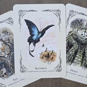 Green Witch Oracle Deck, 50 Oracle Cards, Herbal Magic, Healing, Spiritual Guidance, Wicca Tarot Deck, Hedge Witch, Natural Magic