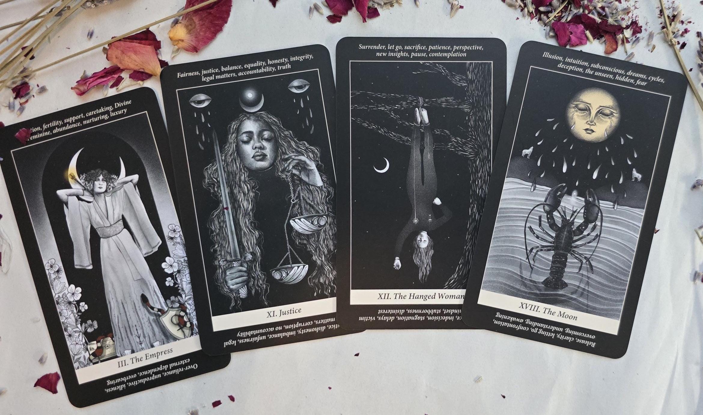 Soul Reflections Tarot Deck - 78 Card Tarot With Guidebook, Soul ...