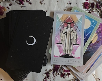Wisdom The Tarot of Secrets - 78 Large Tarot Cards with Guidebook, Spiritual Growth, Magical Practices, Intuition Cards, Self Discovery Deck