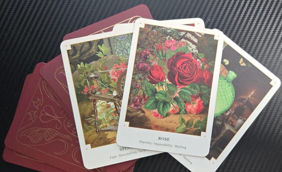 The Fairy Tale Oracle Deck By Broccoli Mag, Storybook Magic Cards, Fantasy Divination, Mythical Creatures Cards, Galentines Day Gift For Her