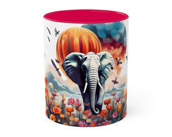 11oz Elephant Mug