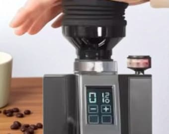Tolva monodosis con fuelle para molinillo de café Eureka Mignon: accesorio para granos de espresso con molienda precisa.