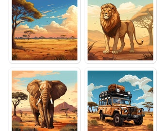 Tour della savana africana (collezione mondiale)